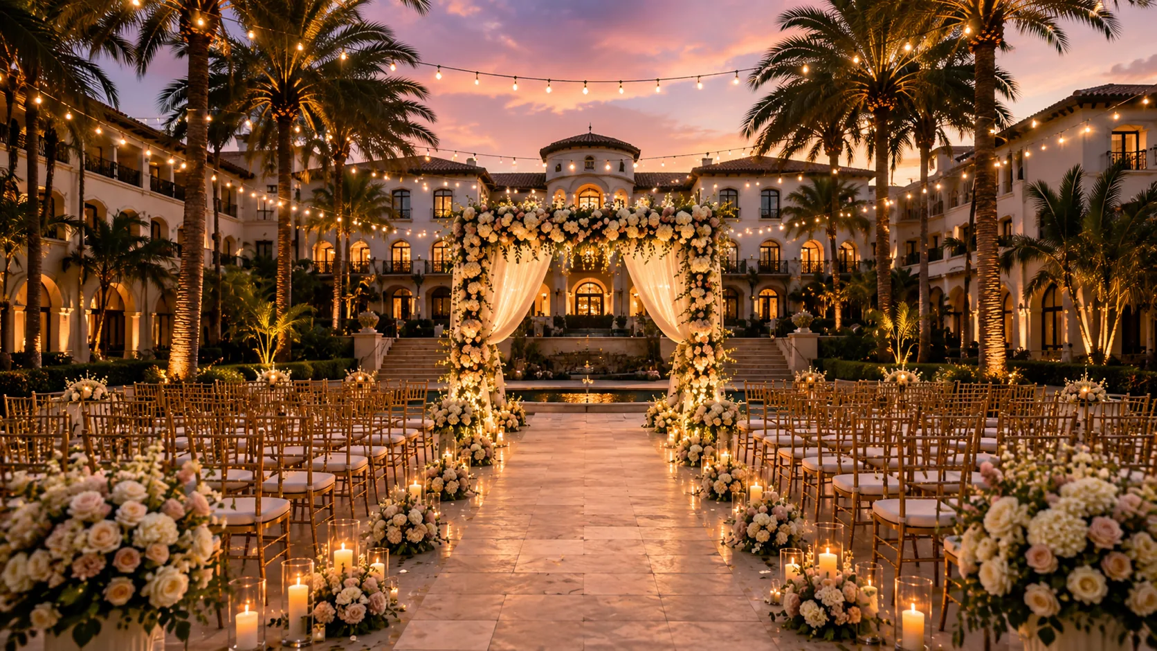 Wedding ceremony in Texas