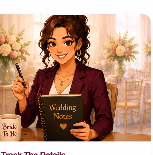 Wendy planning wedding guides